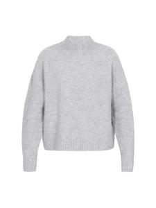 Женский свитер серого меланжа usha WHITE LABEL