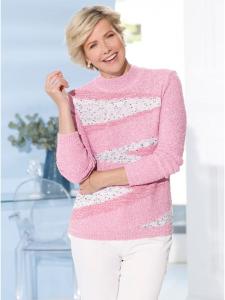 Свитер с воротником-стойкой и узором из роз WITT WEIDEN