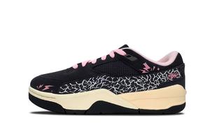 Jordan Кроссовки детские баскетбольные low top flight court crackled silent устойчивые к истиранию black pink unisex
