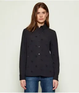 Футболка FLORE regular fit Guess Jeans, черный