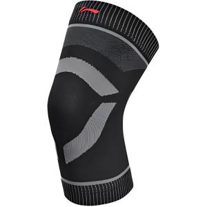 Беговые баскетбольные бадминтонные унисекс коленики polyester polyamide elastane LINING, черный