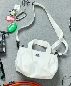 Мини-сумка Boston Bag из нейлона с покрытием SP Coating 25AW