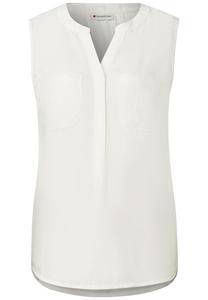 Блуза STREET ONE, от белого