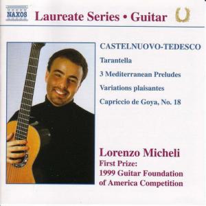 CD диск Tedesco / Micheli: Lorenzo Micheli: Laureate Series Guitar