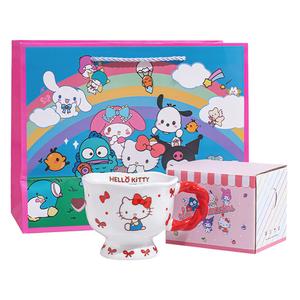 Кружки Kulomi Sanrio, Hello Kitty+Shopping Bag красный