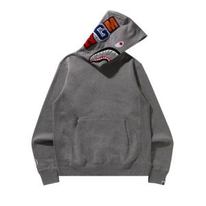 Худи BAPE Shark Pullover Hoodie, Grey