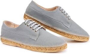 Мужские эспадрильи из канвы от Viscata, Ash