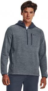 Толстовка Under Armour Specialist Half Zip, (001) Gravel/Downpour Gray/Downpour Gray