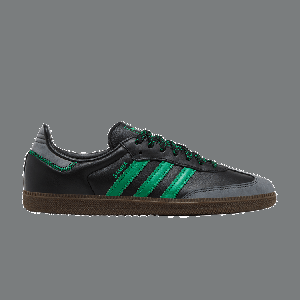 Кроссовки adidas Wmns Samba OG 'Black Green', черный