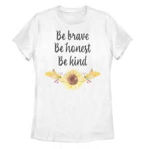 Детская футболка Be Brave Honest Kind с рисунком
