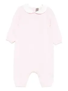 Пижама из мериносовой шерсти Little Bear, розовый