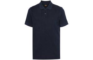 HUGO BOSS Поло SS24 мужское морской синий