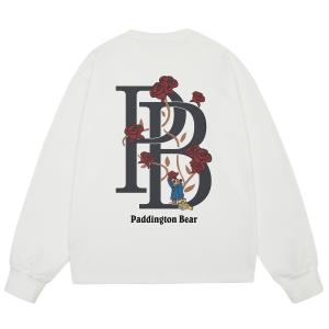 Футболка унисекс Paddington Bears, raw белый (sweatshirt sleeve)