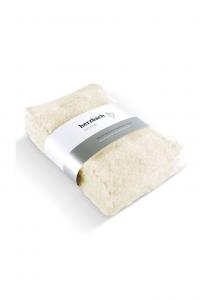 Набор полотенец Herzbach Home Pura, 3 штуки, 30x50 см, кремовый