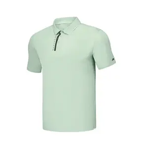 Skechers Футболка поло Sports Life Collection мужская серо-зеленая/00EC