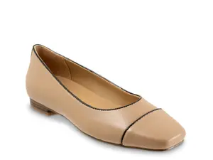 Балетки Harbor Flat Trotters, бежевый/черный