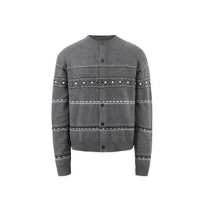 Трикотажный свитер Unisex Crew Neck Moderate NEVER RULE, серый