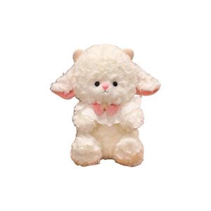 Очаровательная овечка Baa Sweetheart с бантом, мягкая и милая плюшевая кукла, высота 25см/40см/22см/32см MIANHUIYI