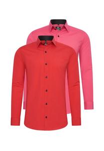 Рубашка (2 шт) приталенного кроя RUSTY NEAL, красный