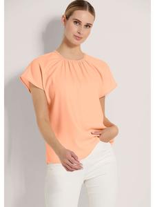 MADELEINE Блузка-рубашка с блестящим акцентом персикового цвета