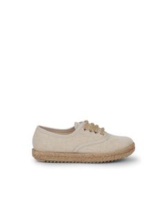 Кроссовки парусиновые для мальчика на джутовой подошве Pisamonas, бежевый