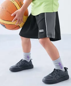 Быстросохнущие, гладкие, эластичные сетчатые шорты контрастных цветов. Коллекция весна/лето 2015 Devirock, цвет 001-Black-Charcoal