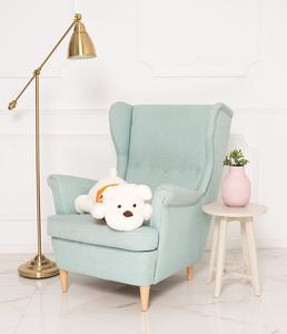 Плюшевый мишка Густав Большой Пёс Декстер белый 70см Miś Gustaw