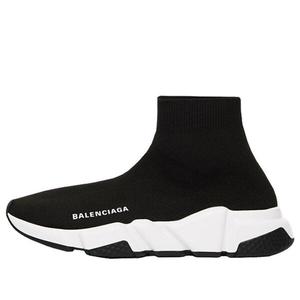 Кроссовки speed trainer 'black white' 2019 Balenciaga, черный