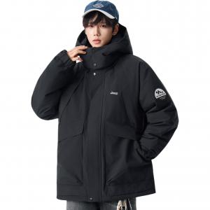 Пуховик Unisex Thickened Jeep, черный