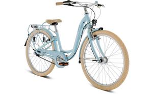 Детский велосипед Puky Skyride 24-7 Classic - 24 дюймов - Tiefeinsteiger - 2025, цвет Blau|retro blue