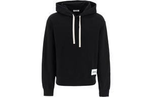 Футболка с длинными рукавами и логотипом JIL SANDER, черная