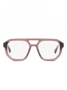 Очки в большой оправе Mykita, коричневый