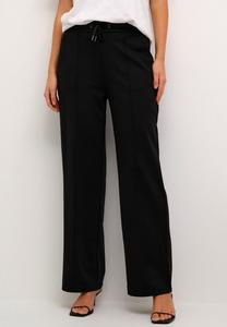 Брюки Straight Kaffe, цвет black deep