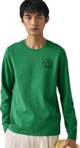 Футболка с длинным рукавом Eggle Casual (Official) с защитой от УФ-излучения Aigle, зеленый
