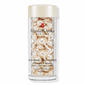 Гиалуроновая кислота + пептиды + церамиды в капсулах. Увлажняющая сыворотка для придания объема. Elizabeth Arden, 60 ct