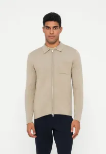 Кардиган guna с застежкой-молнией Samsøe Samsøe, Beige