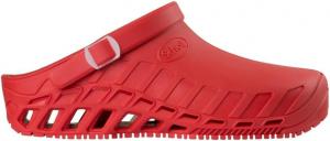 Сабо Scholl для взрослых унисекс, медицинские, красный