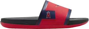 Кроссовки MLB x Offcourt Slide 'Los Angeles Angles', красный