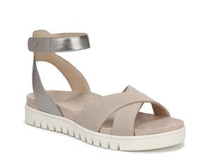 Сандалии Vionic Uptown Merced Wedge Sandal, Cobblestone Leather