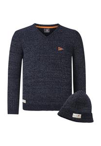 Свитер с шапкой РОНАИ JAN VANDERSTORM, цвет Dunkelorange