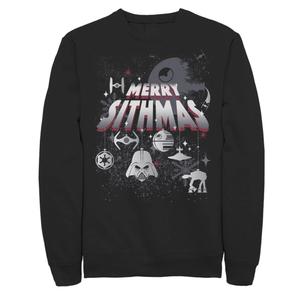 Мужской свитшот с орнаментом Merry Sithmas Star Wars