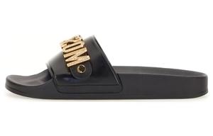 Слайды с логотипом MOSCHINO, Original Shoe Box Included
