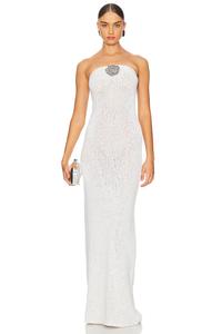 Платье-Колонна chiara Asta Resort, белый