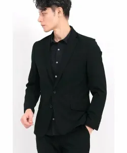 Жакет ZERO от TORNADO MART TR из яркой эластичной жаккардовой ткани, цвет Black