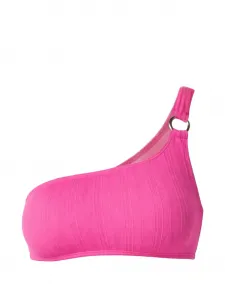 Топ-бикини на одно плечо с кольцом Michael Michael Kors, розовый