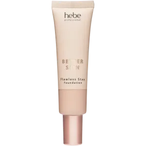 Стойкая тональная основа с плотным покрытием 5w wheat, 30 мл Hebe Professional Better skin flawless stay foundation, цвет 5w wheat