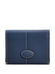 Картхолдер с нашивкой-логотипом Tod'S, синий