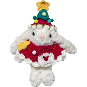 Плюшевая кукла с висячими ушками кролик 25 см высотой ROUERXIONG