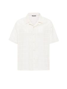 Рубашка на пуговицах классического кроя Dandalo, экрю