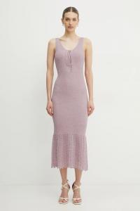 Платье Twinset, розовый